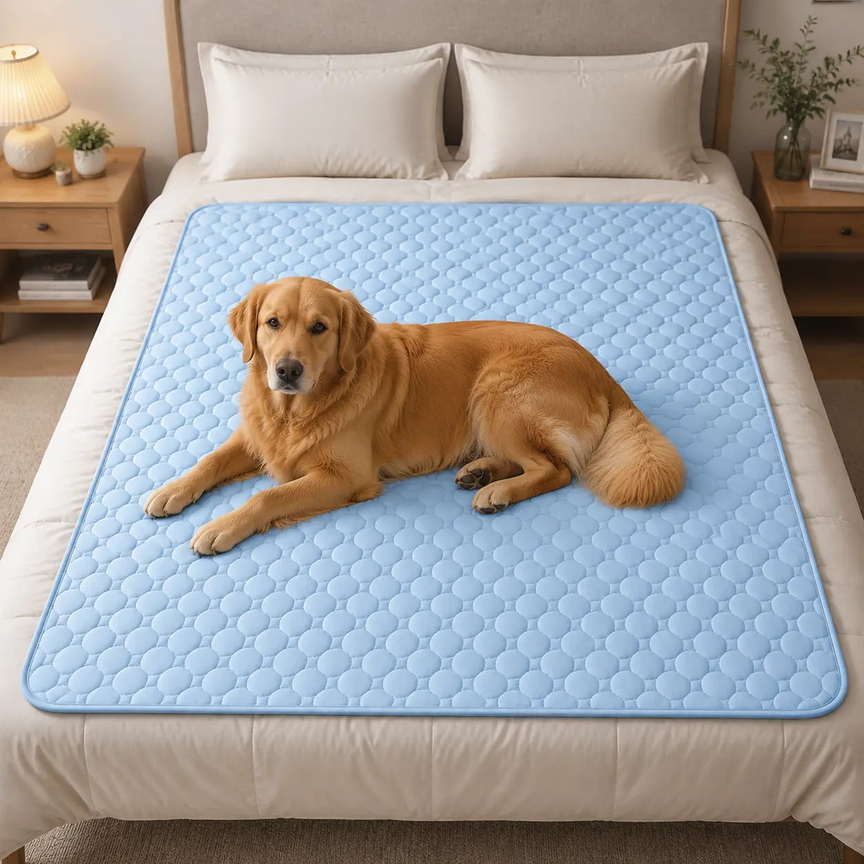 Cooling Mat for Dogs – Washable, Non-Slip Summer Cooling Pad
