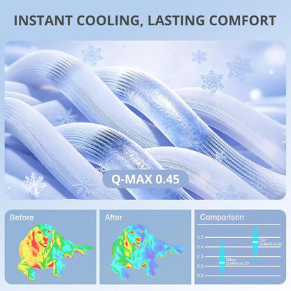 Cooling Mat for Dogs – Washable, Non-Slip Summer Cooling Pad