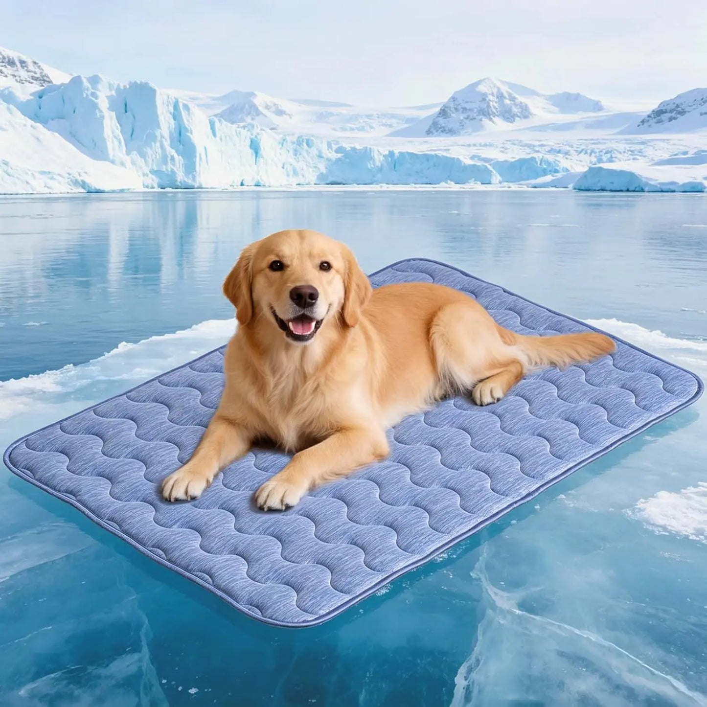Cooling Mat for Dogs – Washable, Non-Slip Summer Cooling Pad