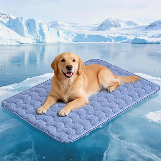 Cooling Mat for Dogs – Washable, Non-Slip Summer Cooling Pad