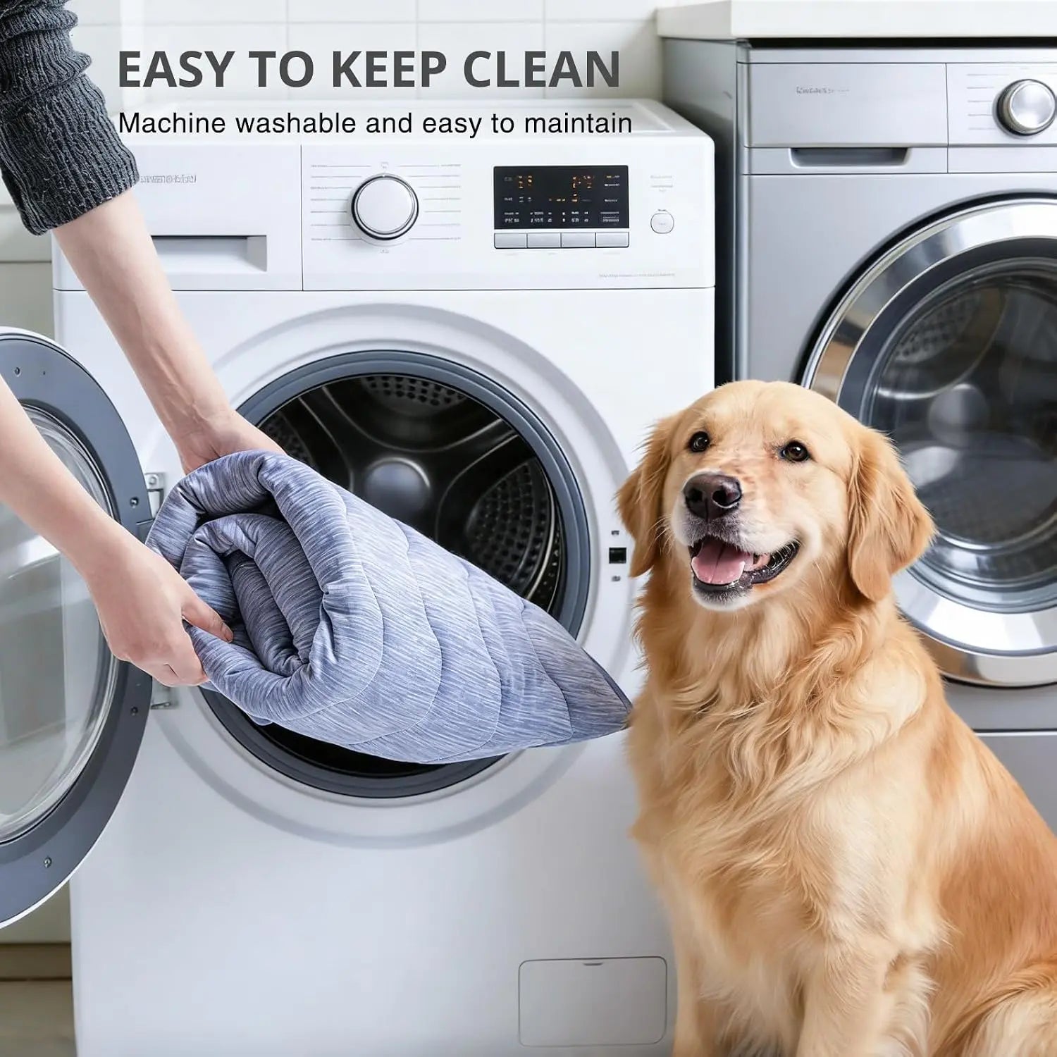 Cooling Mat for Dogs – Washable, Non-Slip Summer Cooling Pad