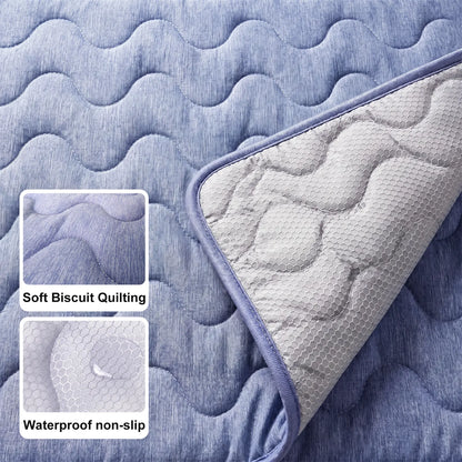 Cooling Mat for Dogs – Washable, Non-Slip Summer Cooling Pad